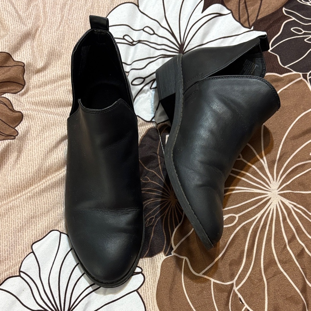 Sleek Black Ankle Booties for Women